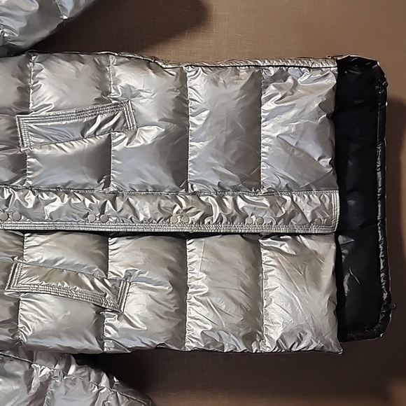 Lattelier Shiny Long Puffer Jacket - Picture 7 of 16